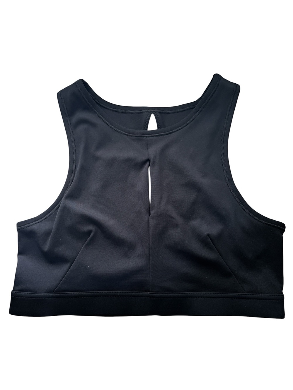 Nike Womens Swoosh Training Medium Support Bra Dri-Fit Size M Black Athletic